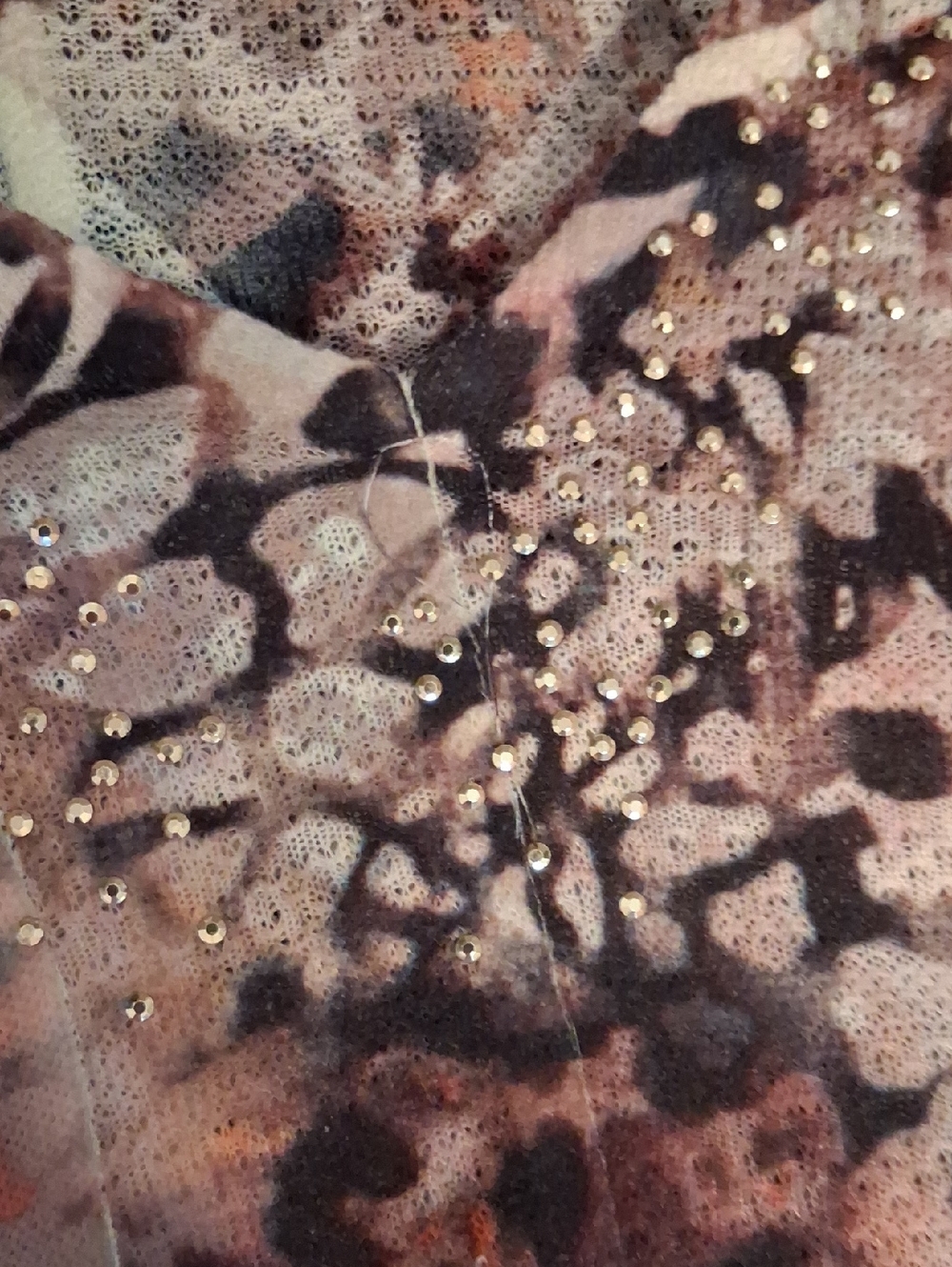 Lepoard Print ¾ Top - Picture 4 of 5